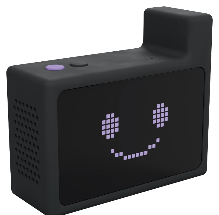 ran-d-2 smart baby monitor, three-quarter view